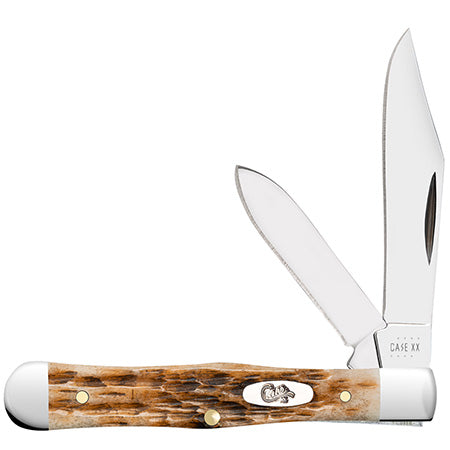 Case Small Swell Center Jack - Amber Bone - 10729 Knives - Tophatter Daily Deals
