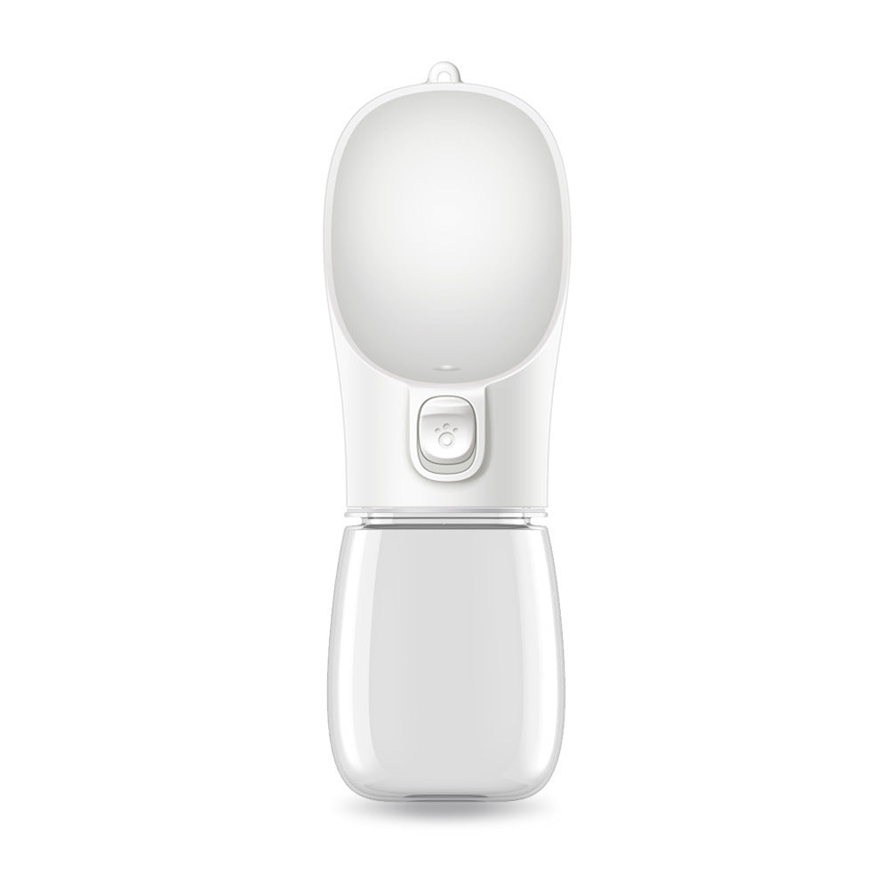 800ml Dogs Water Bottle Portable High Capacity Leakproof Pet Foldable Drinking Bowl Golden Retriever Outdoor Walking Supplies Pet Products White Basic 0 - Tophatter Daily Deals