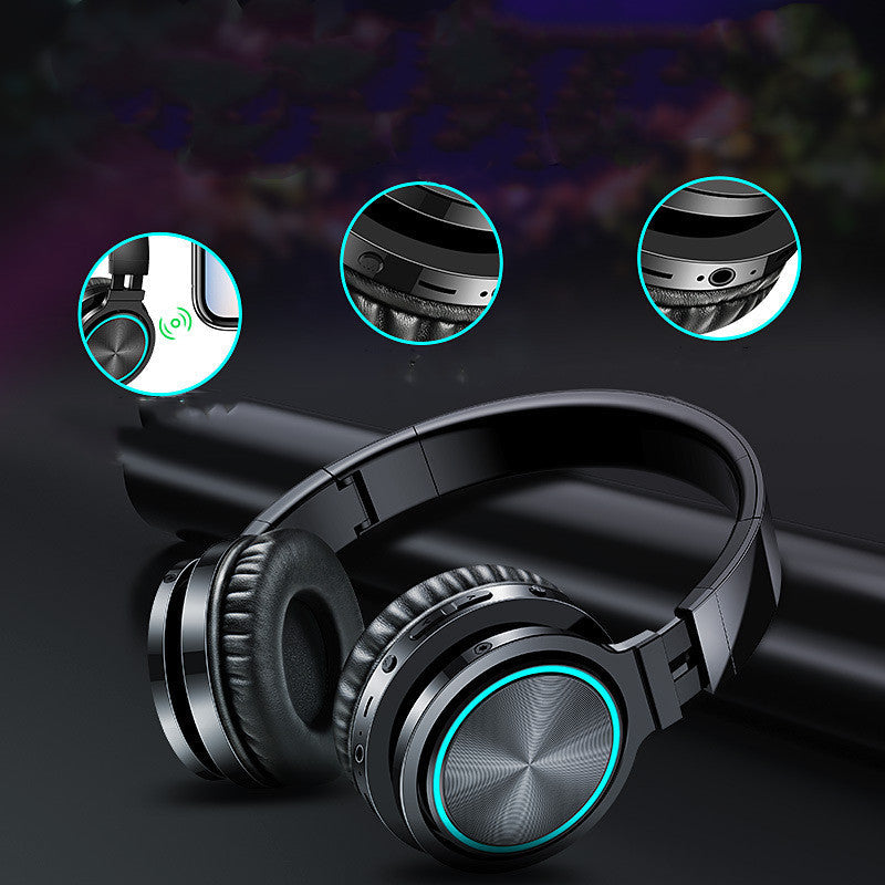 B12 headset wireless folding universal headset 0 - Tophatter Daily Deals