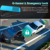 1080P Car DVR 4.3inches Dash Cam with 140° Angle Loop Recording Automotive - Tophatter Daily Deals