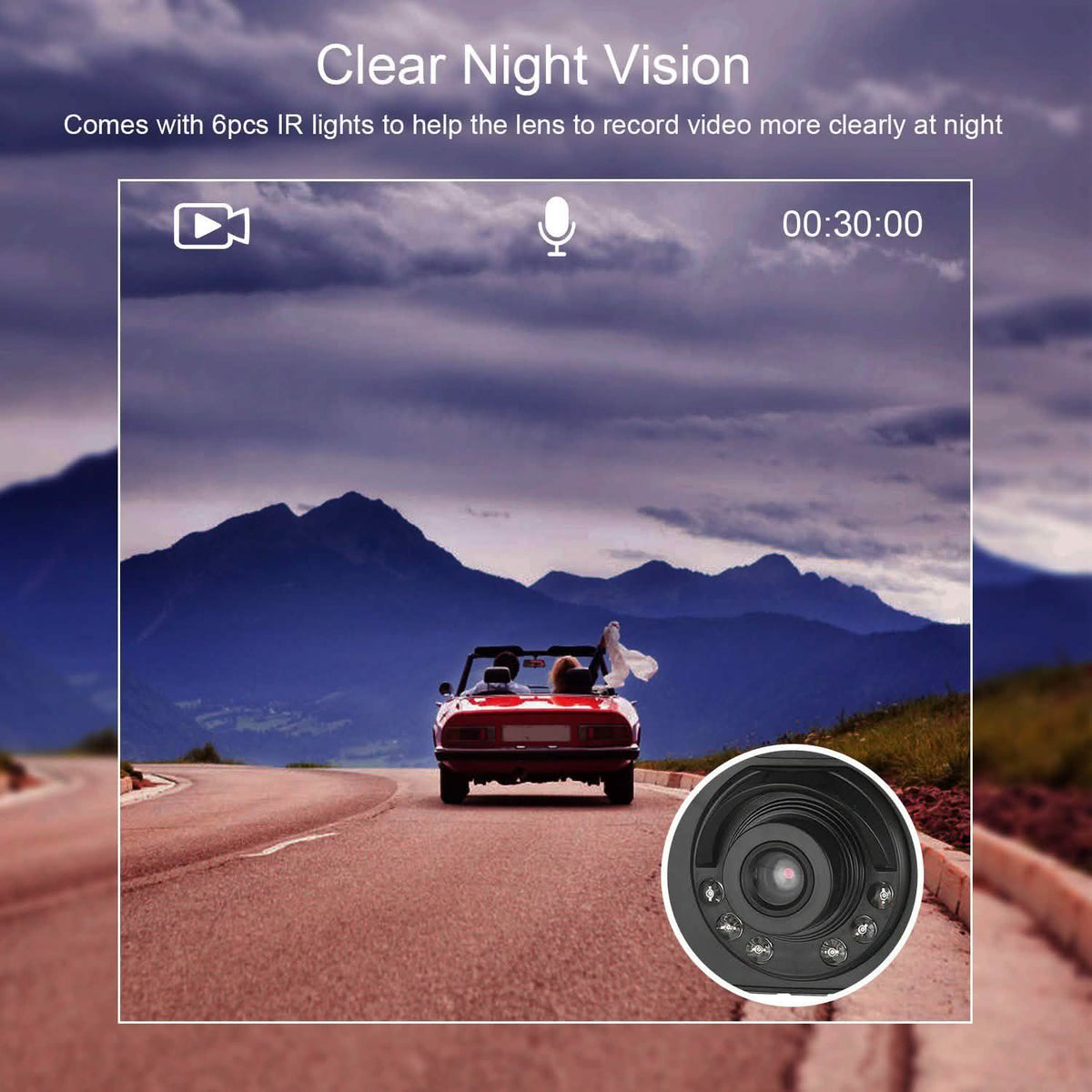 1080P Car DVR Camera Dash Cam Automotive - Tophatter Daily Deals
