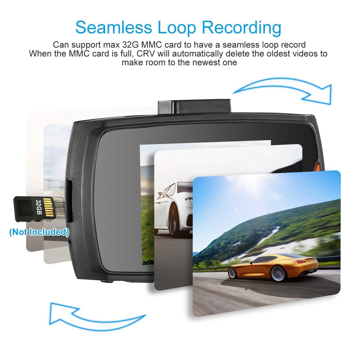 1080P Car DVR Camera Dash Cam Automotive - Tophatter Daily Deals