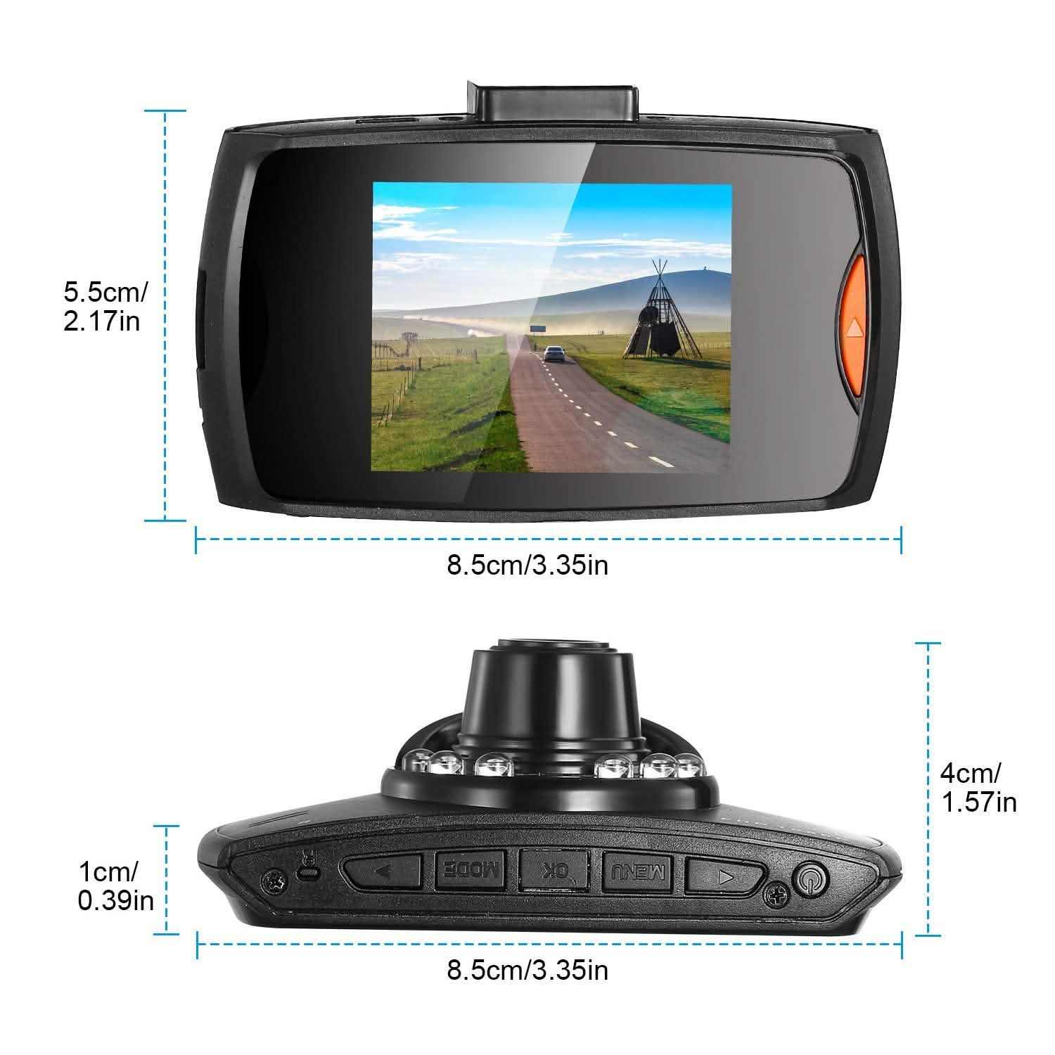 1080P Car DVR Camera Dash Cam Automotive - Tophatter Daily Deals