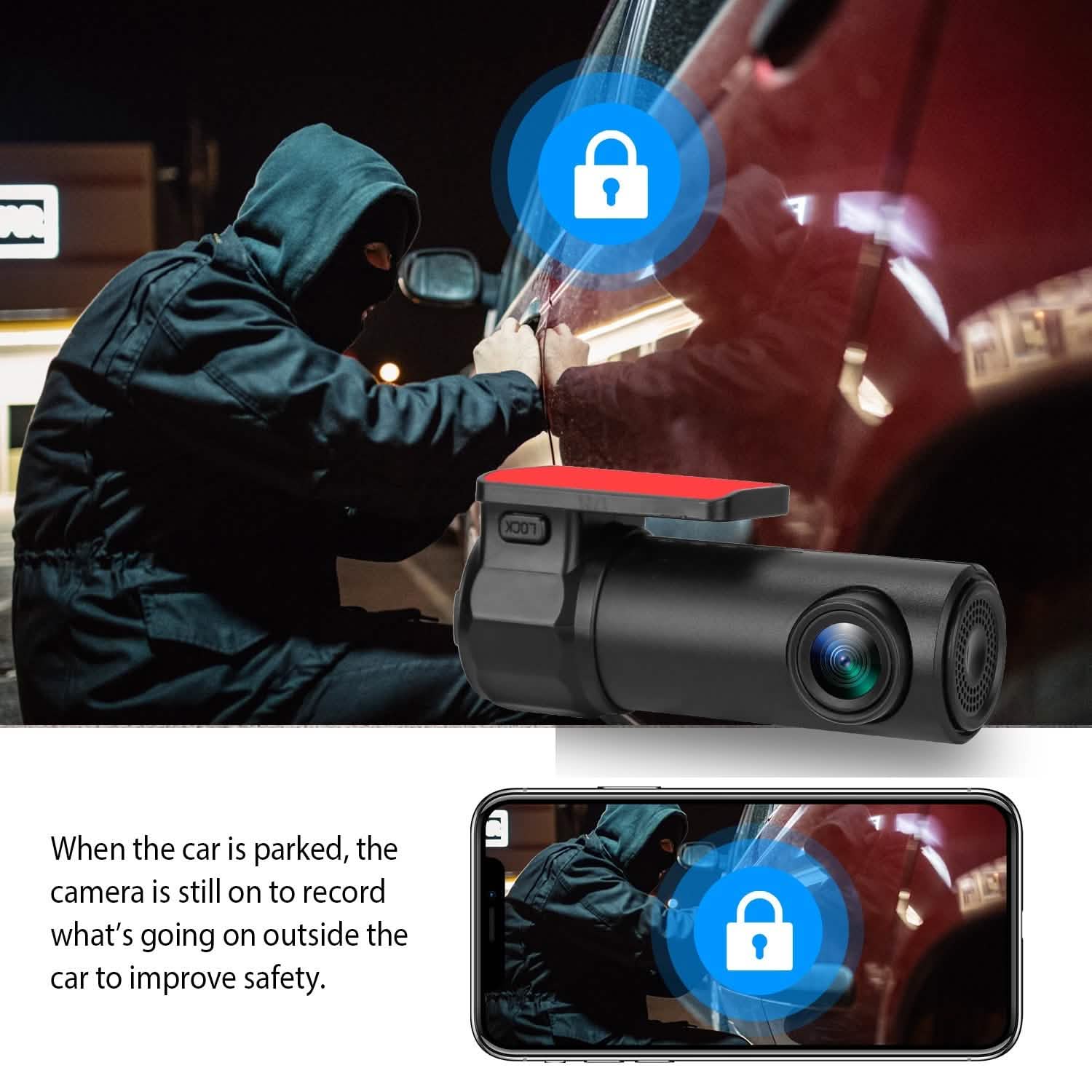 1080P Dash Cam Car Camera Recorder Automotive - Tophatter Daily Deals