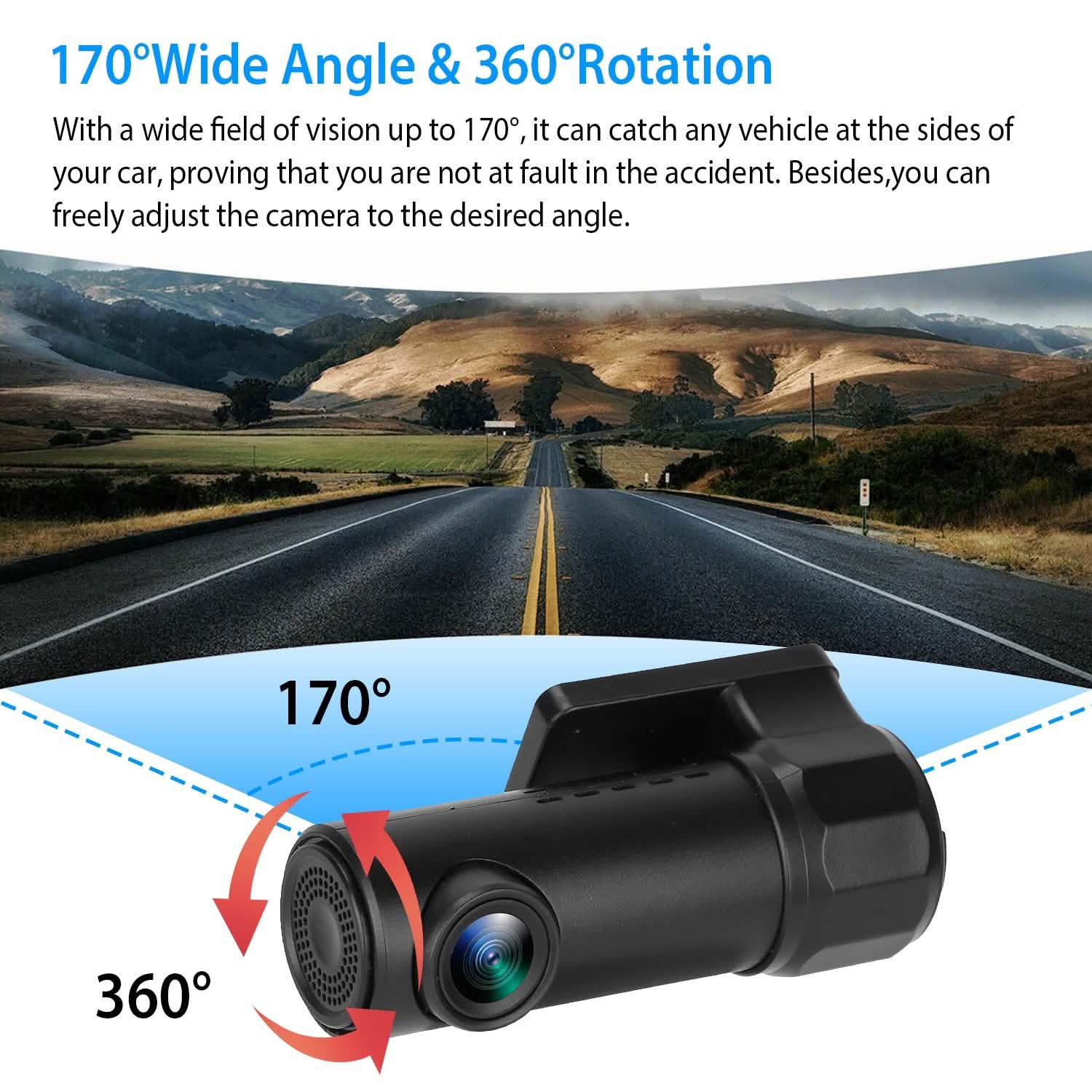 1080P Dash Cam Car Camera Recorder Automotive - Tophatter Daily Deals