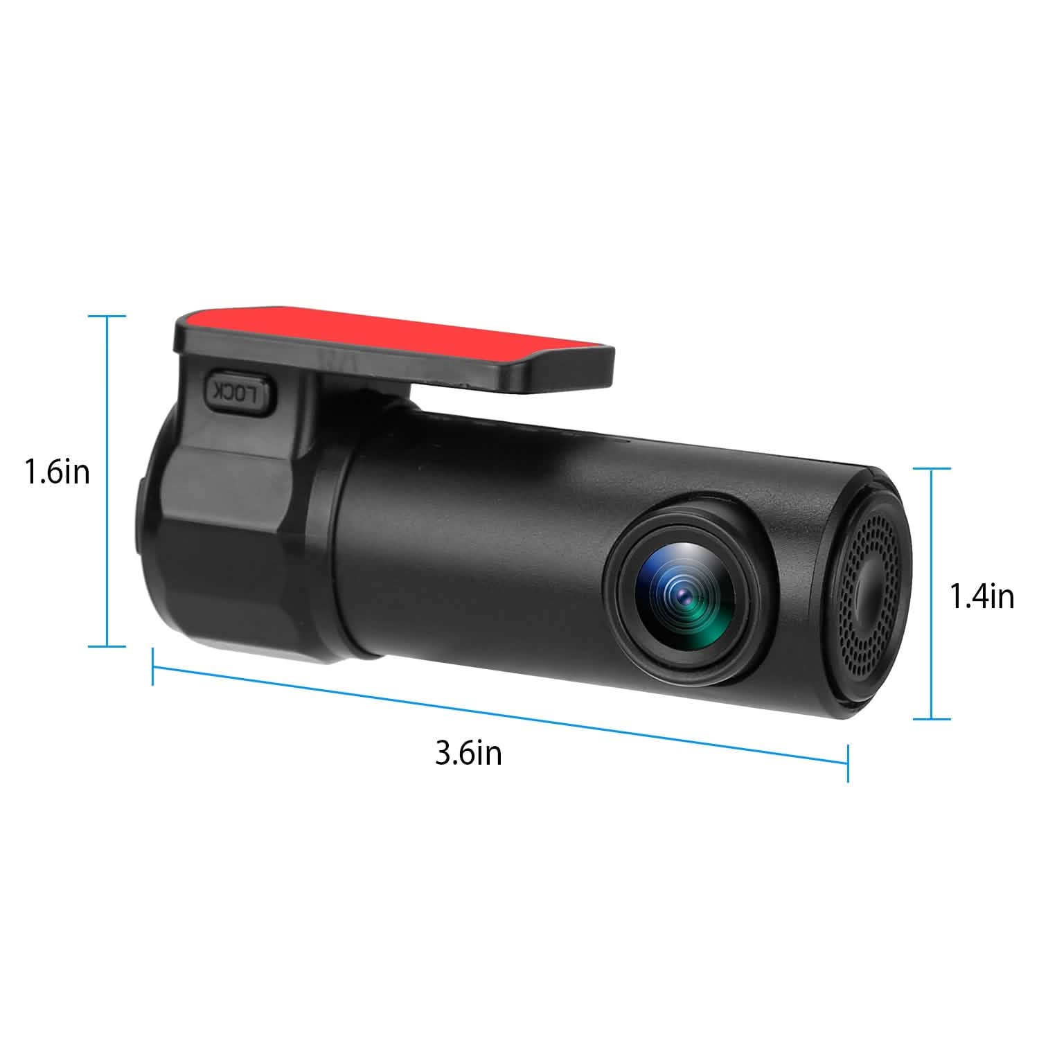 1080P Dash Cam Car Camera Recorder Automotive - Tophatter Daily Deals