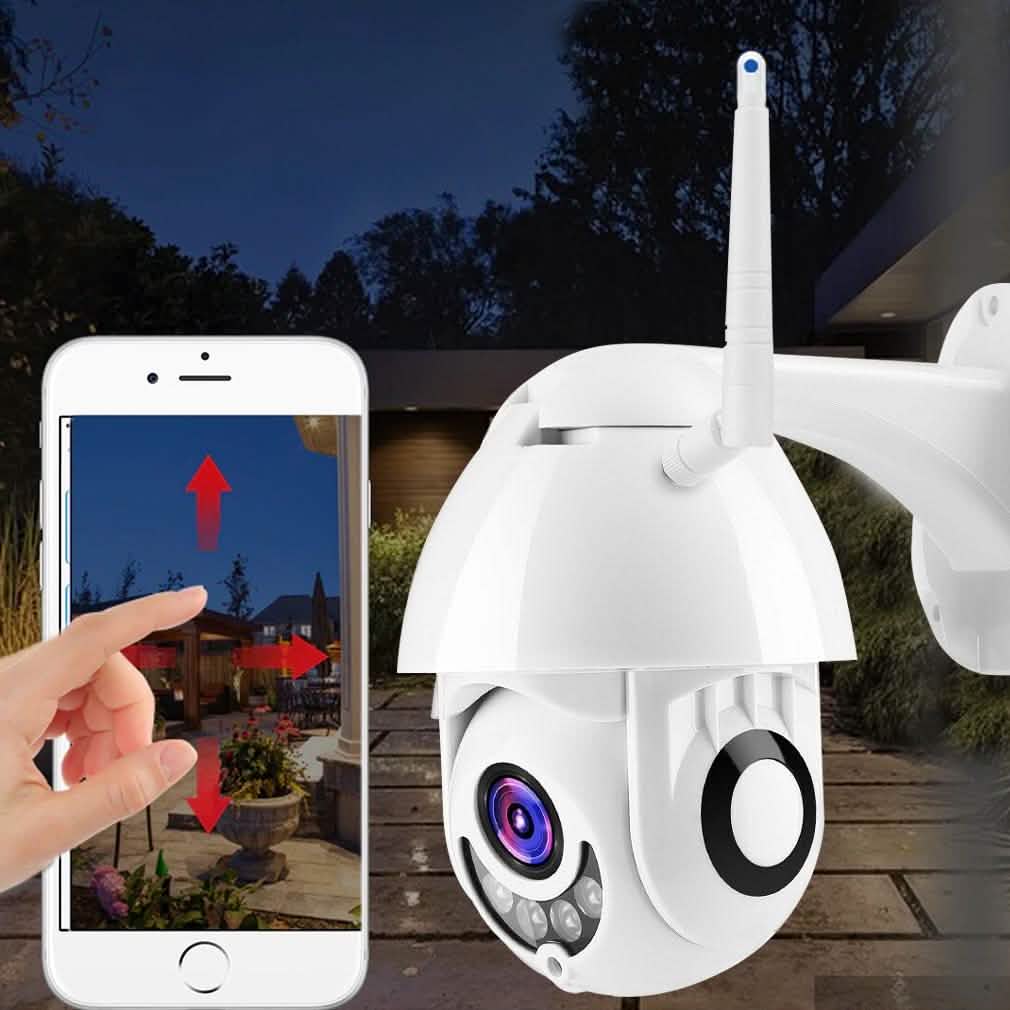 1080P FHD WiFi IP Camera Two-Way Smart Home & Security - Tophatter Daily Deals
