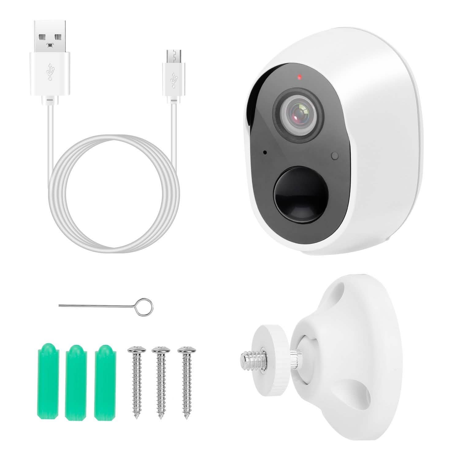 1080P FHD WiFi IP Two-Way Audio Security Surveillance Camera Smart Home & Security - Tophatter Daily Deals