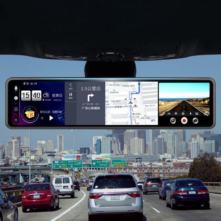 1080P HD FULLSCREEN DASH + REARVIEW CAMERA - Tophatter's Army Deals CCTV - Tophatter Daily Deals