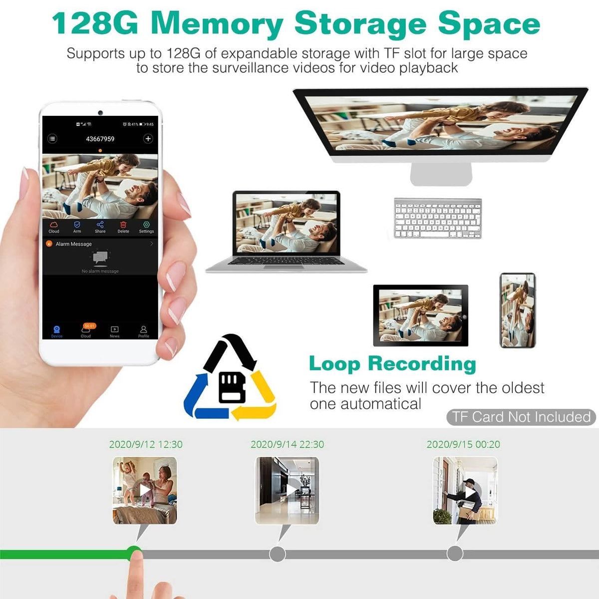 1080P HD Mini USB IP Camera Motion Detection Smart Home & Security - Tophatter Daily Deals