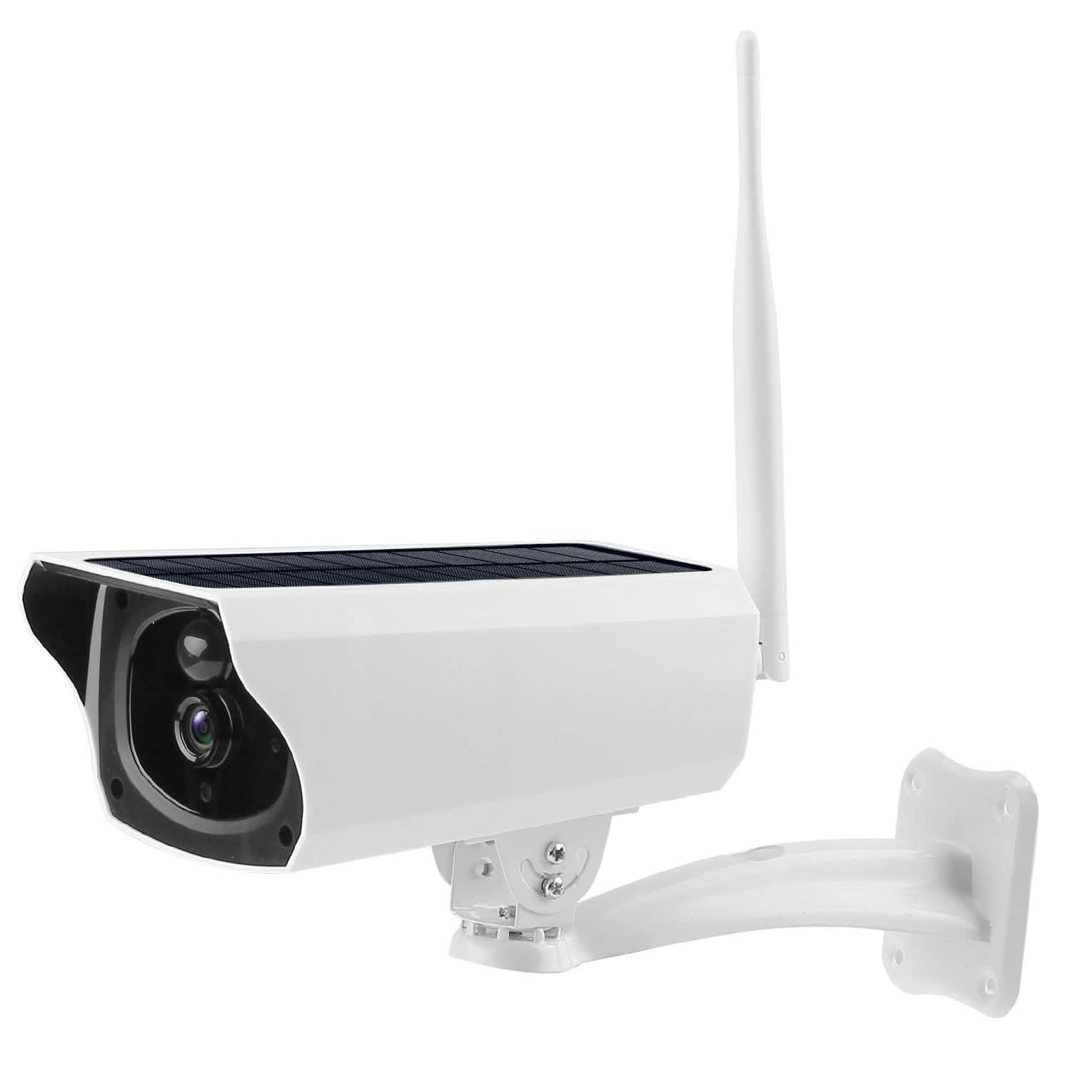 1080P Solar Powered Wifi IP Camera Smart Home & Security - Tophatter Daily Deals