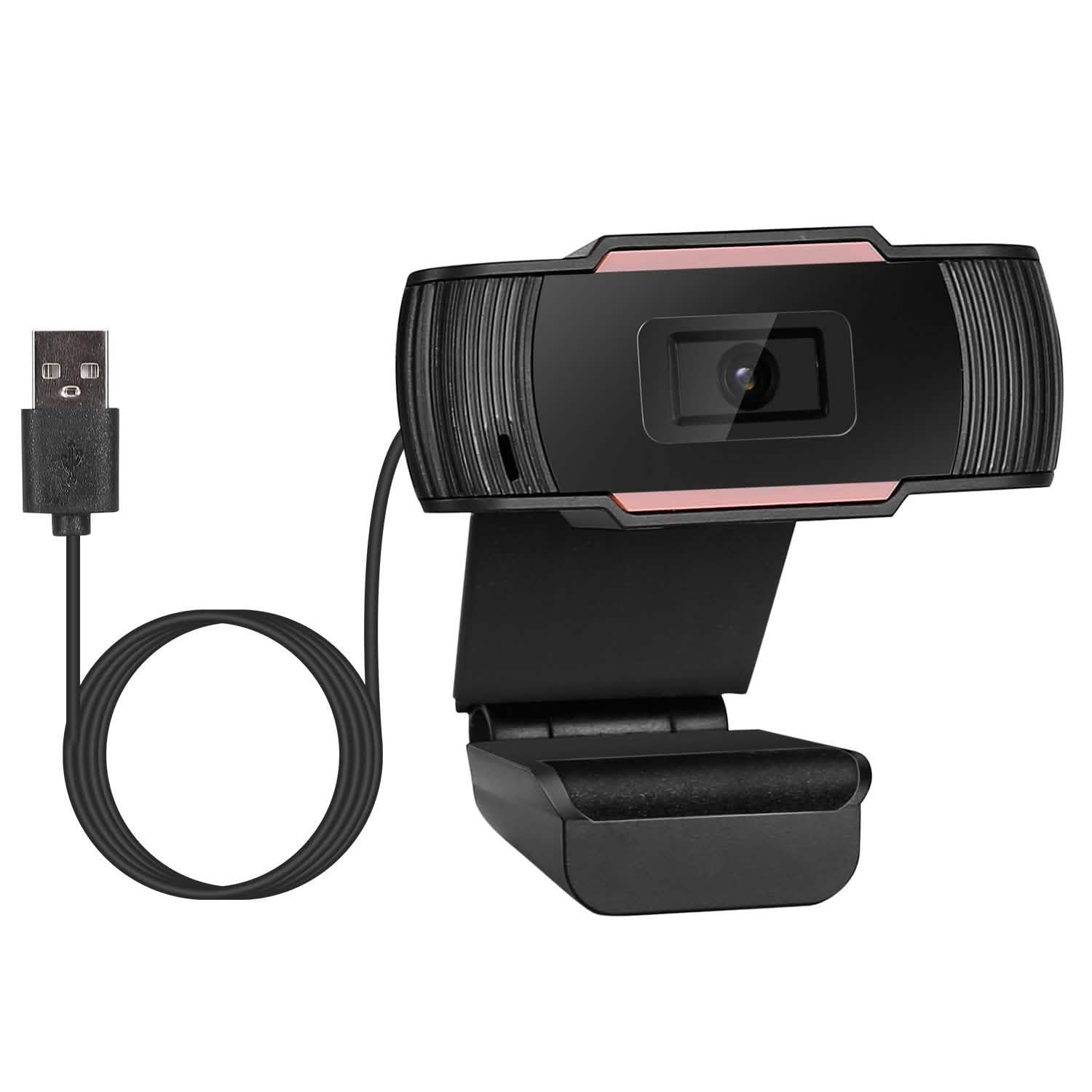 1080P USB Webcam 170 Degree Vertical Adjustment with Clip Computer Accessories - Tophatter Daily Deals