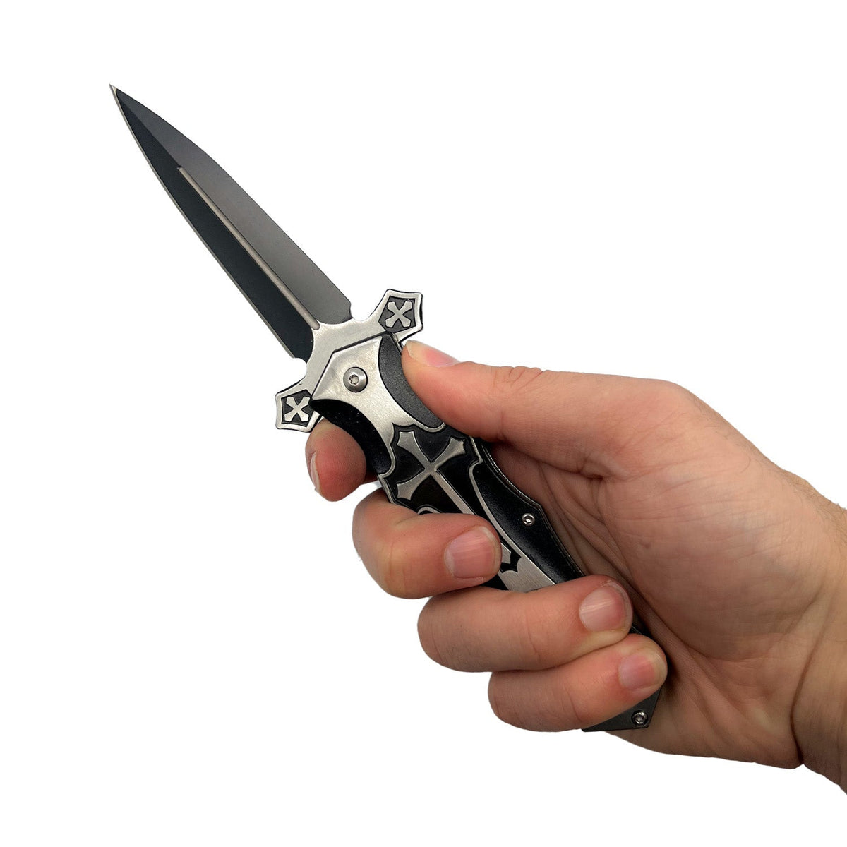 Spring Assisted Knight Knife - Tophatter Daily Deals