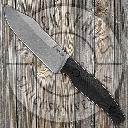 Kershaw Knives Camp 5 - Fixed Blade - D2 Steel Blade - Black FRN Handle - 1083 Outdoor Tools - Tophatter Daily Deals