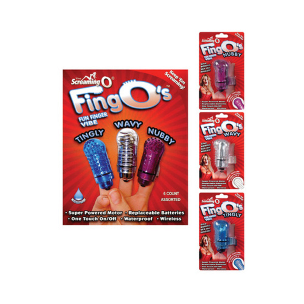 The FingO Box Of 6 Assorted Finger Vibrator - Wholesale Prices (Limited Deals)
