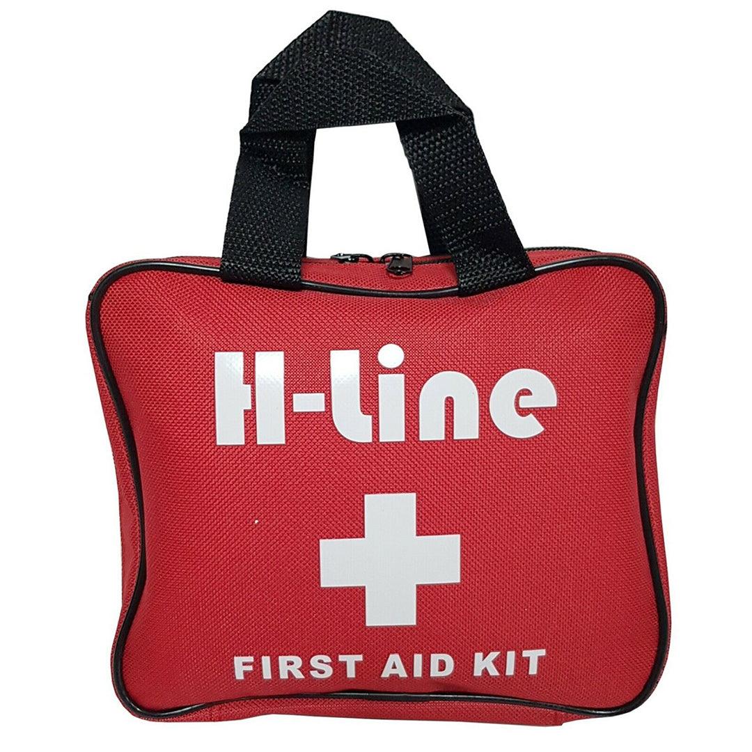 Best First Aid Kit UK - 108 Piece First Aid Kit Medical Emergency Travel Home Car Taxi Work 1st Aid Bag Health Care - Tophatter Daily Deals