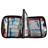 Best First Aid Kit UK - 108 Piece First Aid Kit Medical Emergency Travel Home Car Taxi Work 1st Aid Bag Health Care - Tophatter Daily Deals