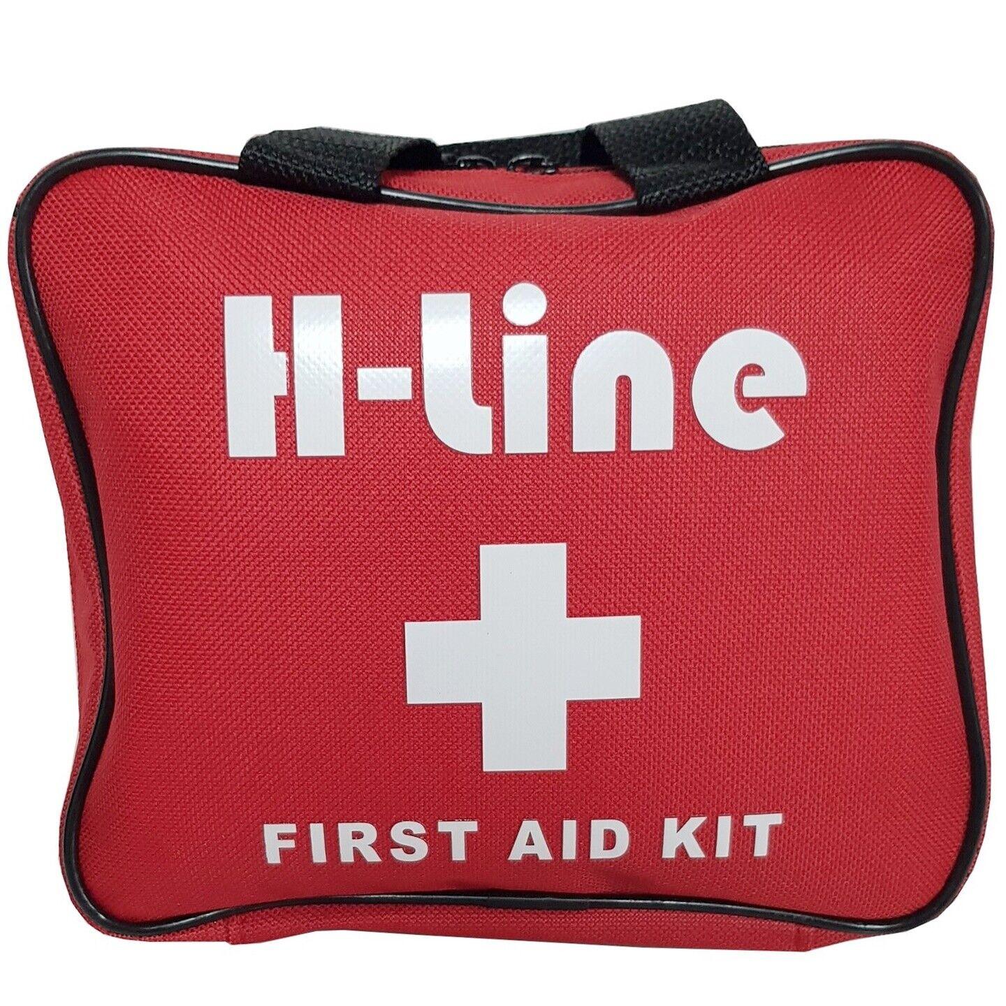 Best First Aid Kit UK - 108 Piece First Aid Kit Medical Emergency Travel Home Car Taxi Work 1st Aid Bag Health Care - Tophatter Daily Deals