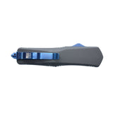 Double Edge Damascus Automatic OTF Knife w/ Belt Clip Knife - Tophatter Daily Deals