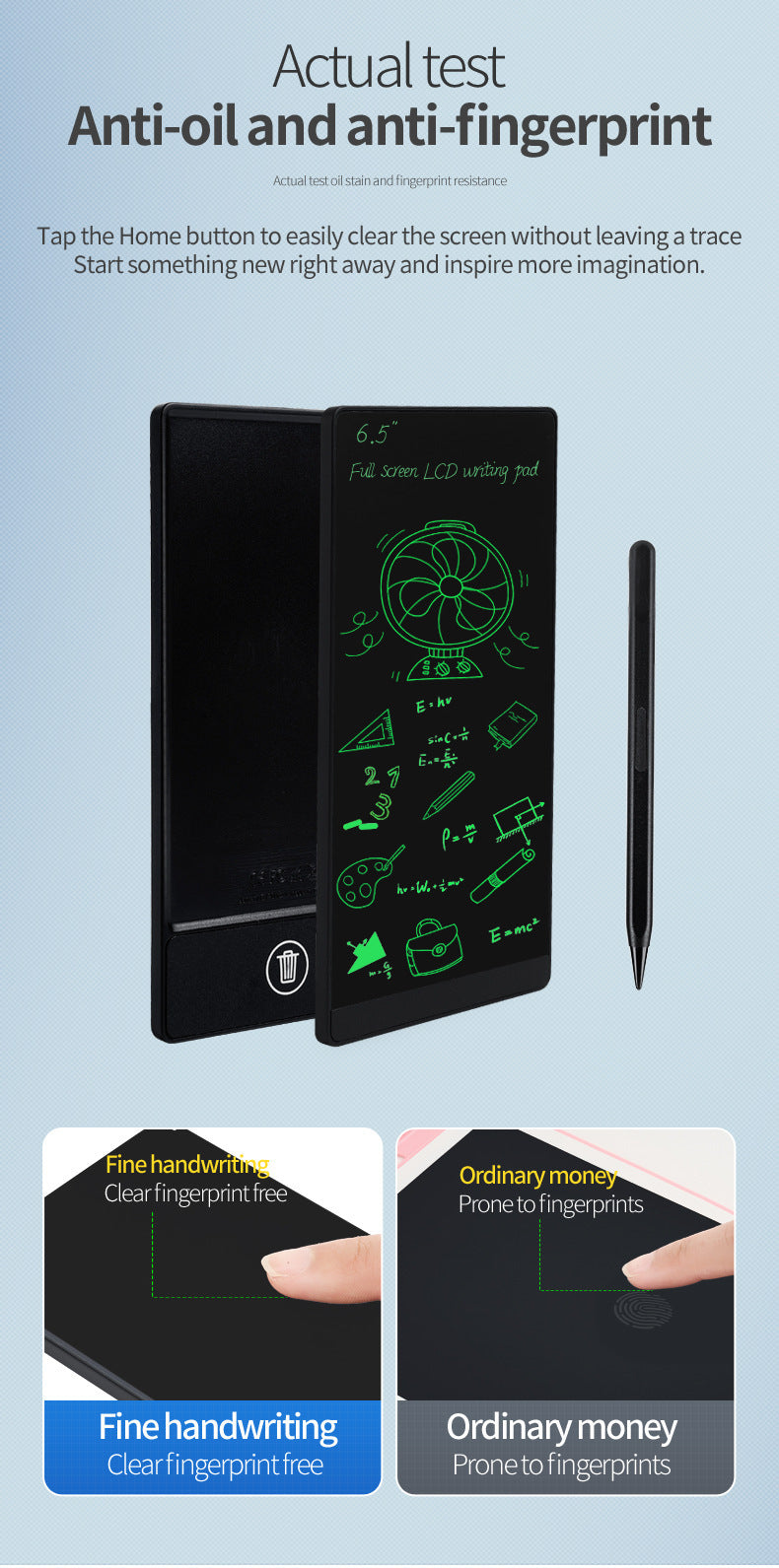 65-inch LCD Handwriting Board Active Graffiti Painting 0 - Tophatter Daily Deals