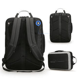 BLACK Men's backpack rechargeable usb computer bag 0 - Tophatter Daily Deals