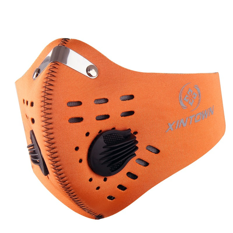 Bike Facial Mask Orange1 0 - Tophatter Daily Deals