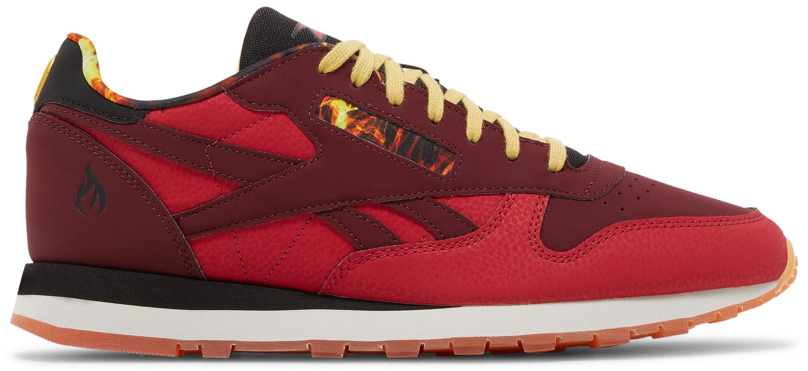 Reebok Men's Classic Leather Shoes - Perblu/Crimis/Cblack Perblu Crimis Cblack Footwear - Tophatter Daily Deals