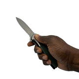 3.75" Spring Assisted Knife With Drop Point Blade - Tophatter Daily Deals