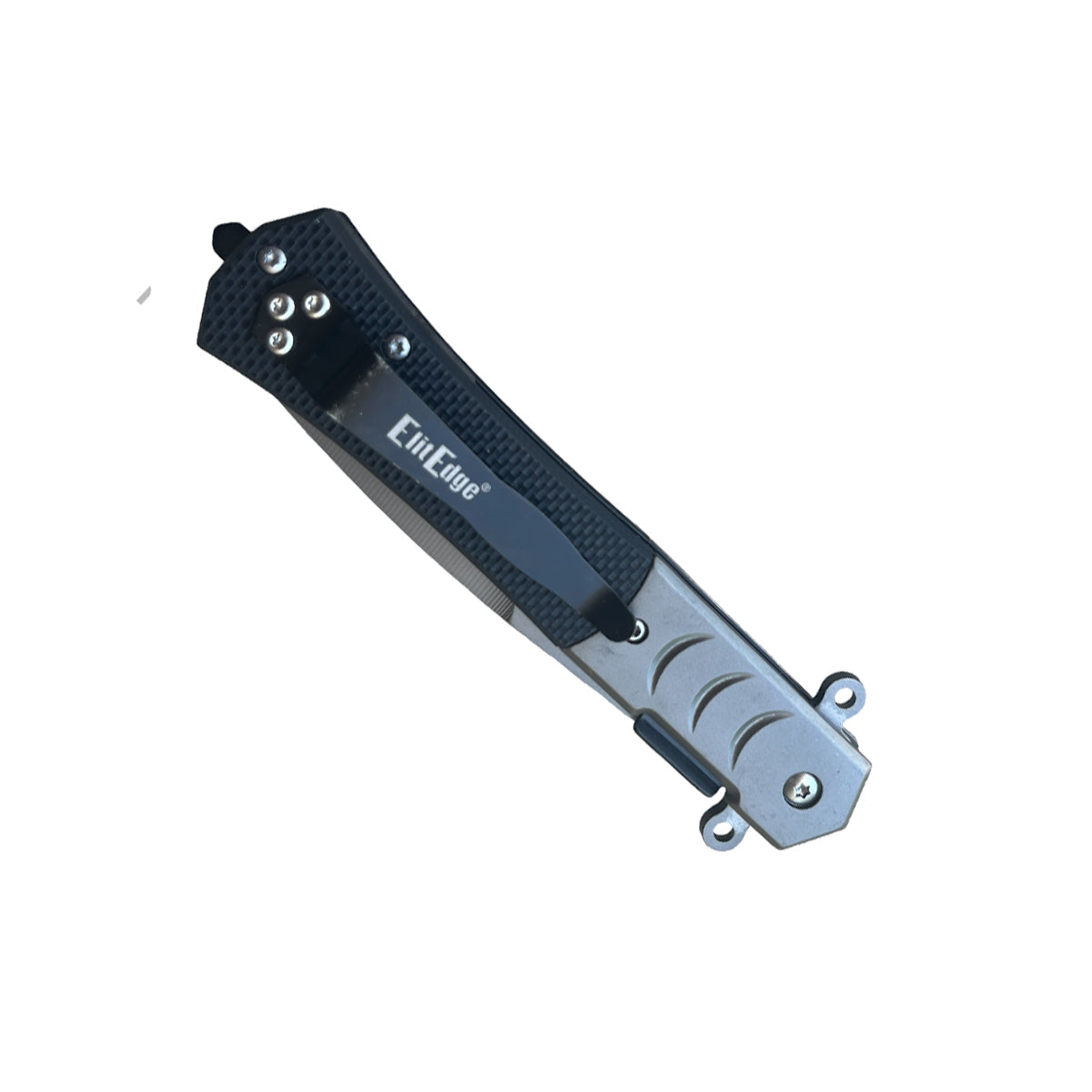 5" Spring Assisted Knife With Spear Point Blade - Tophatter Daily Deals