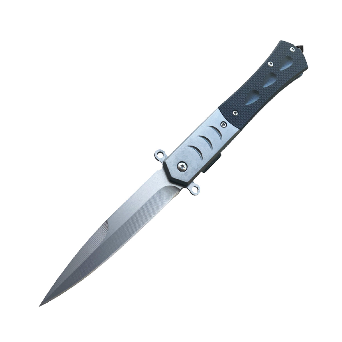 5" Spring Assisted Knife With Spear Point Blade - Tophatter Daily Deals