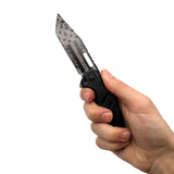 4.75" American Flag Tanto Blade With ABS Handle Knife - Tophatter Daily Deals