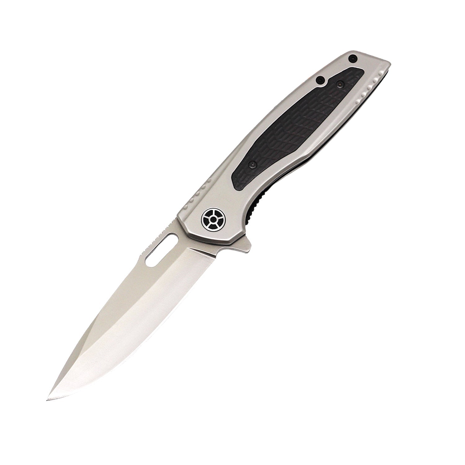 3.75" Ball Bearing Knife With Drop Point Blade - Tophatter Daily Deals