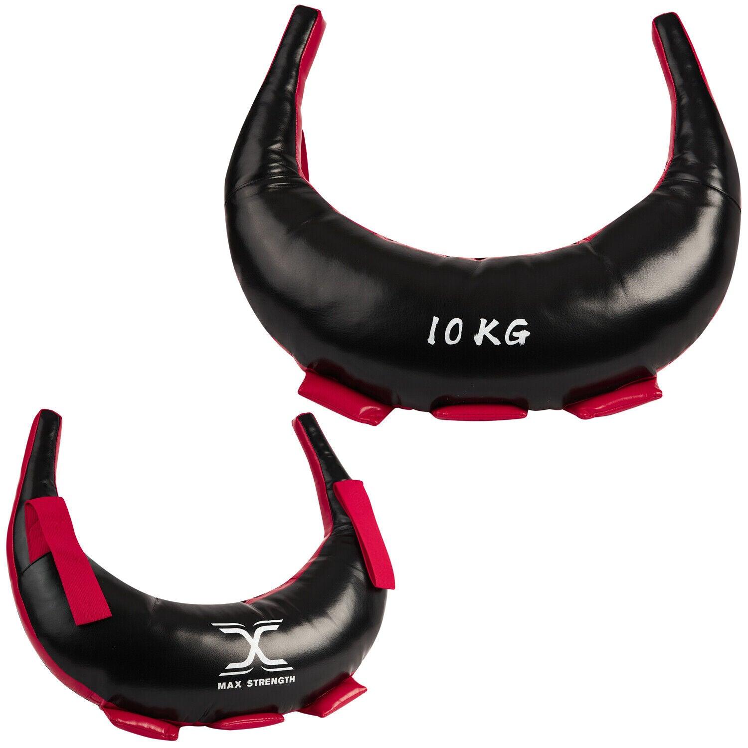 Bulgarian Bag UK - Bulgarian Weighted Bag Training Handles Gym Weight Lifting Crossfit 10Kg Exercise & Fitness - Tophatter Daily Deals