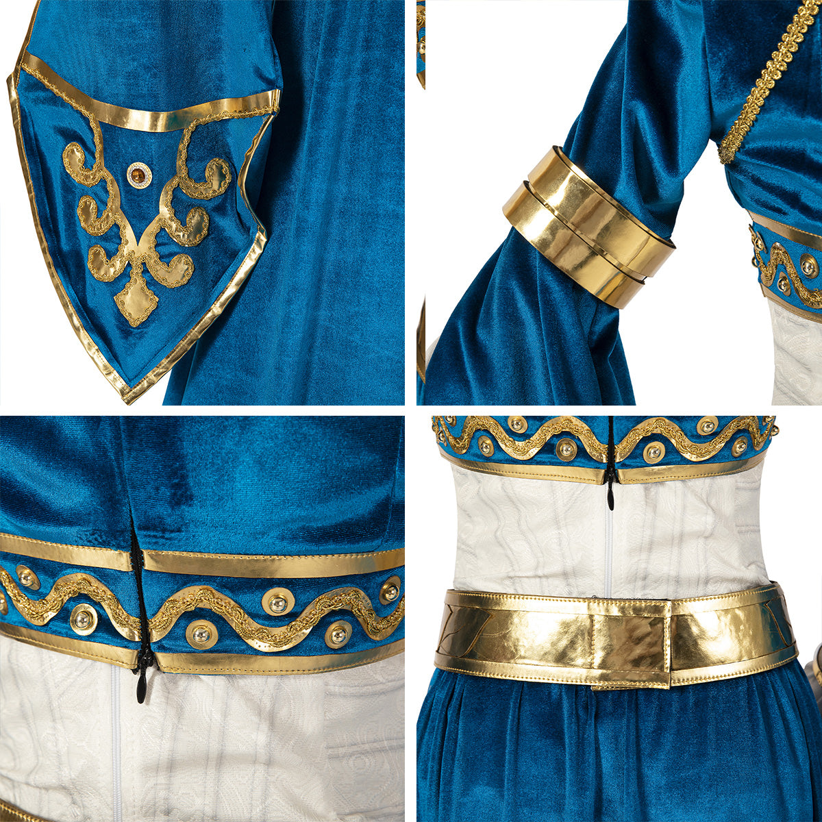 The Legend of Zelda Breath of the Wild Princess Zelda Premium Edition Cosplay Costume Costume - Tophatter Daily Deals