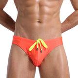 Quick Dry Beach Sports Pants Men's Swim Briefs Orange SWIMSUIT - Tophatter Daily Deals