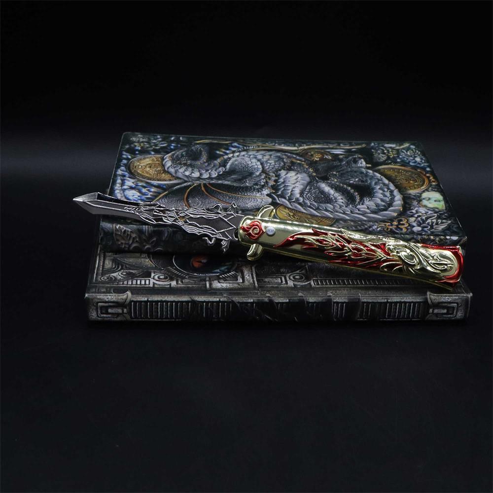 Staff of Homa Game Folding Knife Trainer Replica - Tophatter Daily Deals