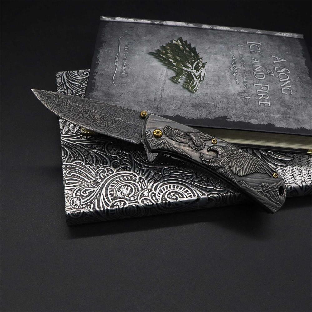 Flying Hawk Folding Knife - Tophatter Daily Deals