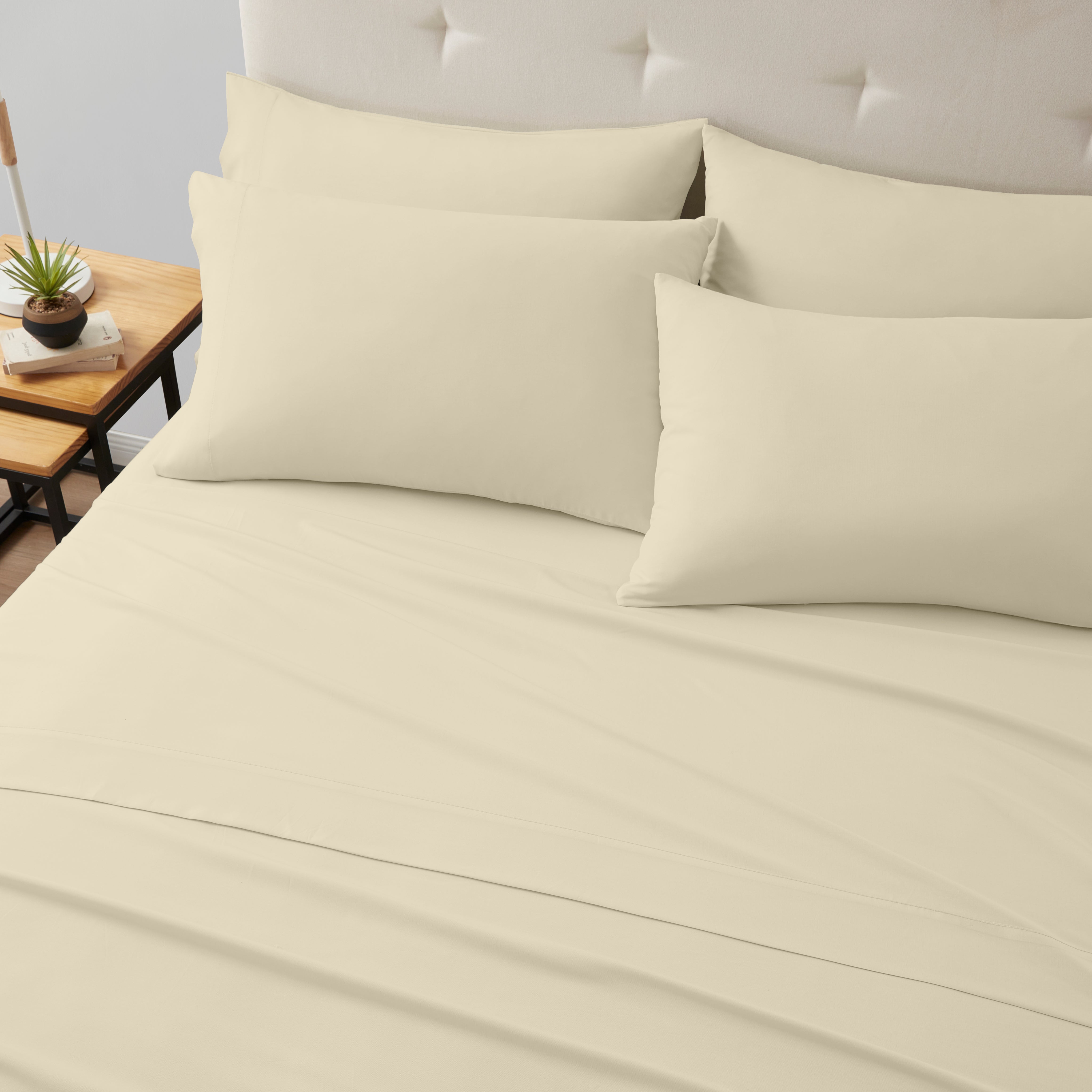 Kathy Ireland 6 Piece Bamboo Cooling Sheet Set Bedding - Tophatter Daily Deals