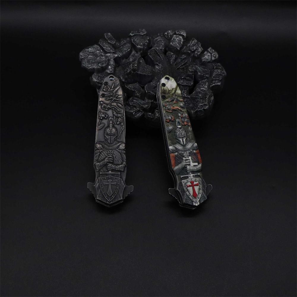 Crusades Knife Knights Templar Folding Knife - Tophatter Daily Deals