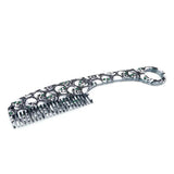 Concealed Comb Knife - Women's Self-Defense Tool White Skeleton - Tophatter Daily Deals