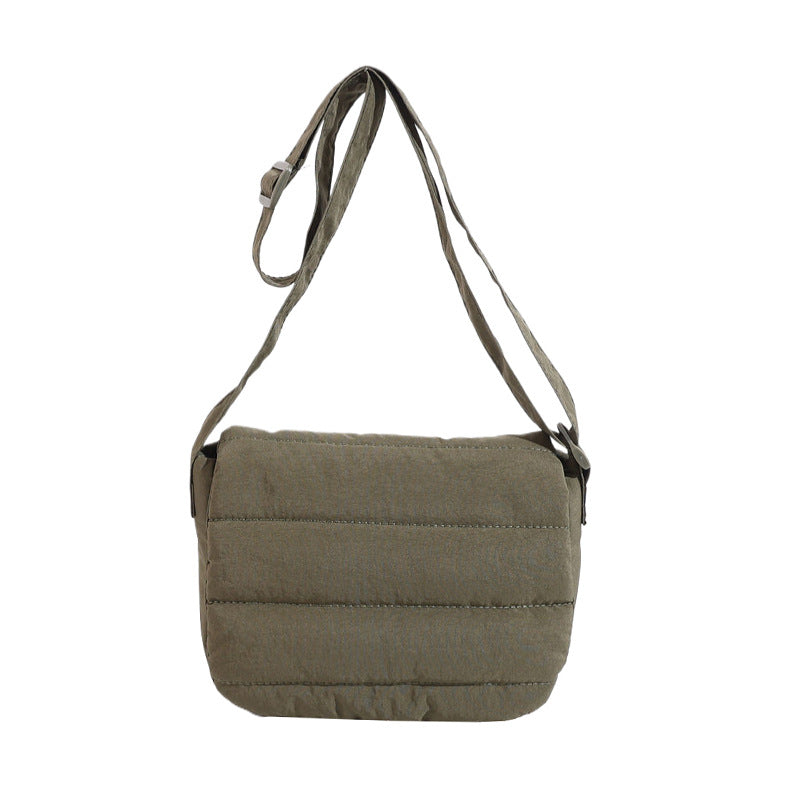 Afton Quilted Foldover Crossbody Olive Handbags & Wallets - Tophatter Daily Deals
