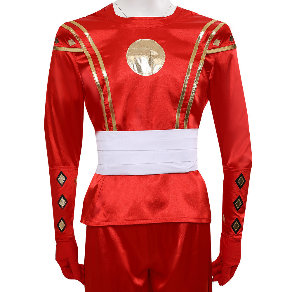 Power Rangers Red Ninjetti Ranger Red Ninja Ranger Cosplay Costume Costume - Tophatter Daily Deals