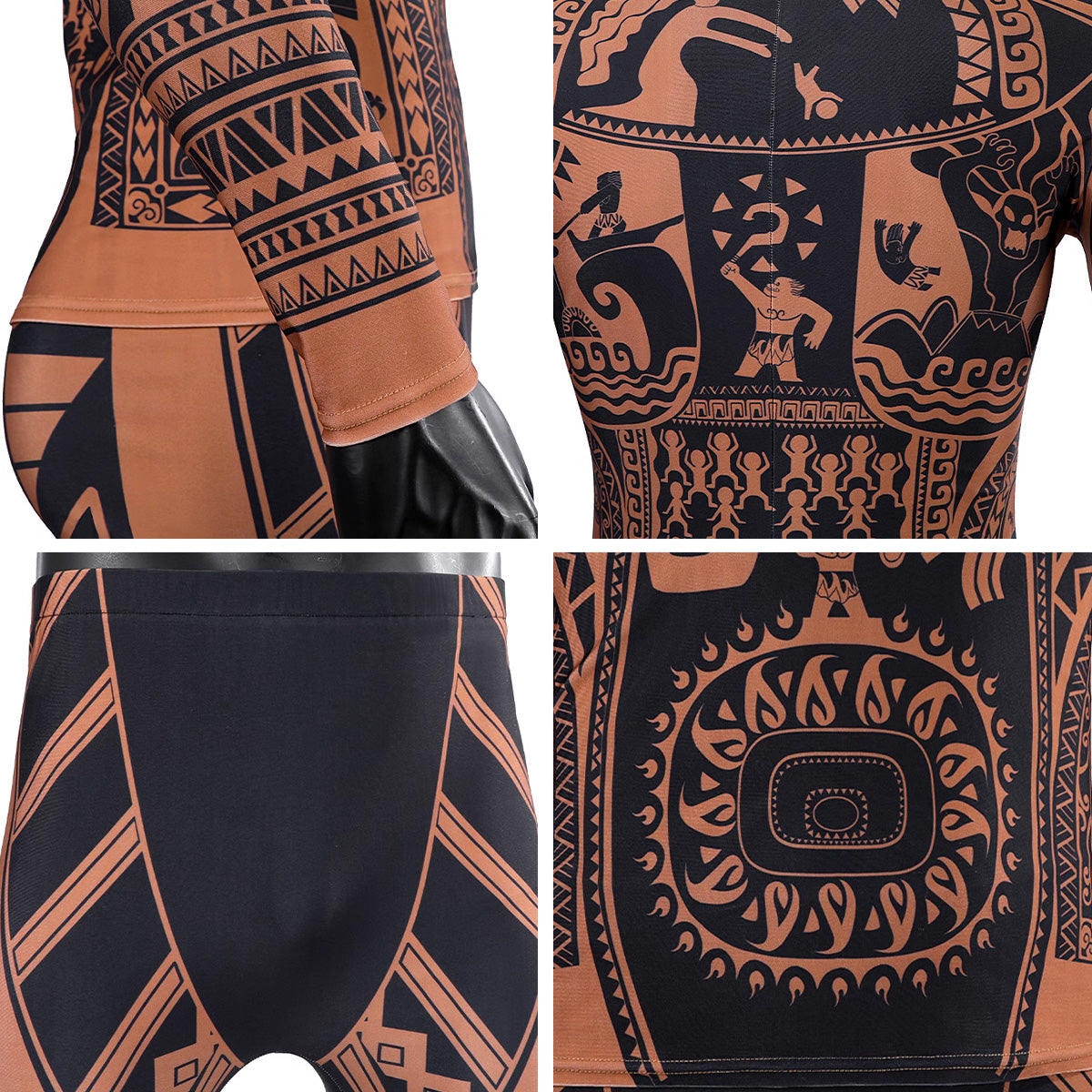 Disney Movie Moana Maui Premium Edition Cosplay Costume Costume - Tophatter Daily Deals