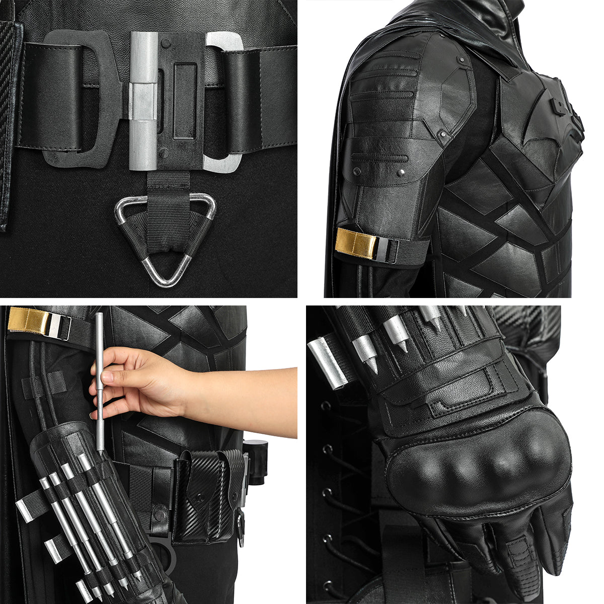 2022 Movie Bruce Wayne Robert Pattinson Cosplay Costume Costume - Tophatter Daily Deals