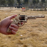 Revolver Wooden Model Kit S&W Gun - Tophatter Daily Deals