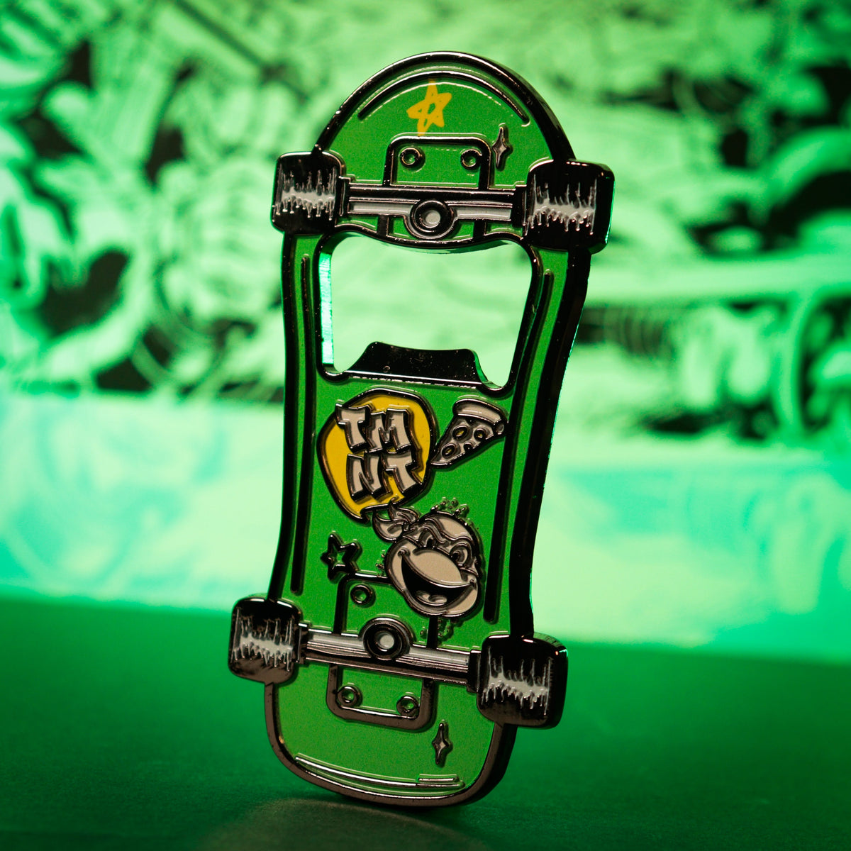 Teenage Mutant Ninja Turtles – Magnetic Skateboard Bottle Opener Bottle Opener - Tophatter Daily Deals