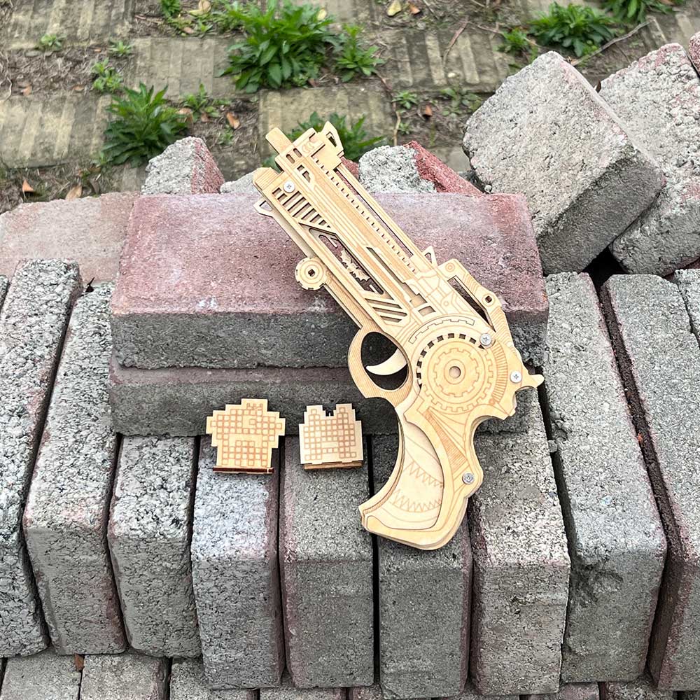Hunting Gun 3D Rubber Band Gun Model Kit - Tophatter Daily Deals