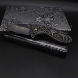 Brown Bear 3D Relief Folding Knife - Tophatter Daily Deals