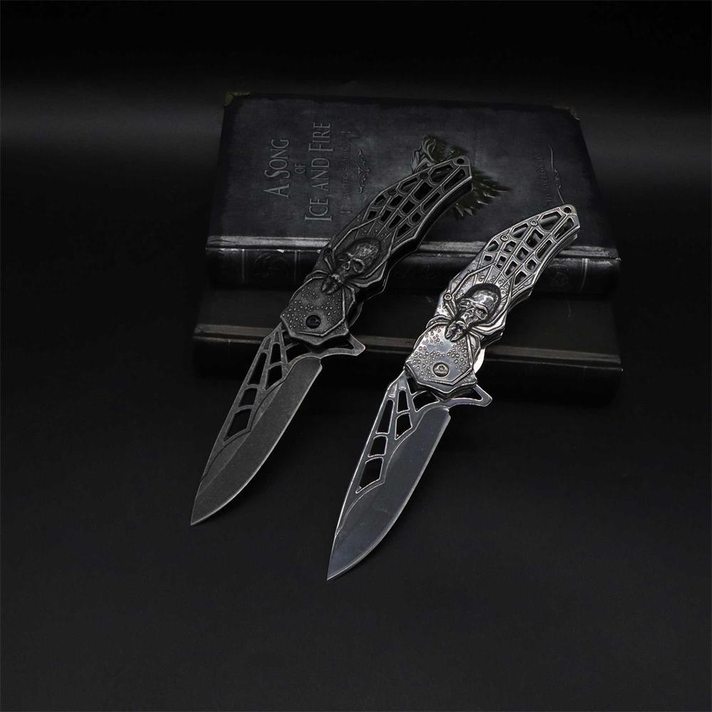 3D Skeleton Spider Folding Knife - Tophatter Daily Deals