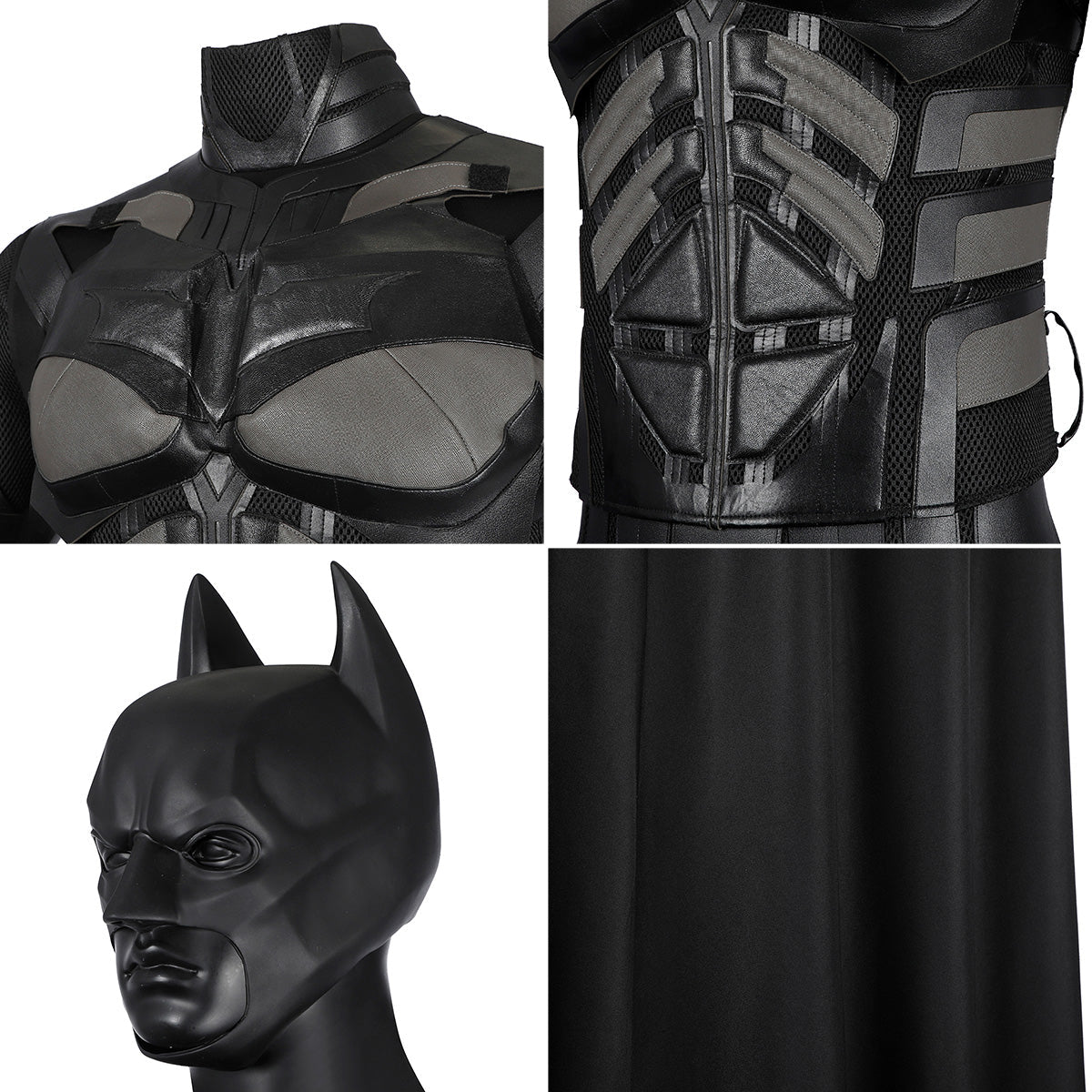The Dark Knight Rises Batman Bruce Wayne Cosplay Costume Costume - Tophatter Daily Deals
